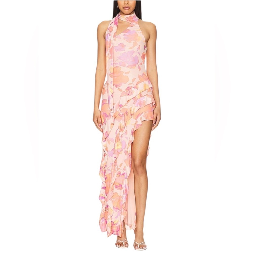 NWOT AFRM Desiree Floral Maxi dress